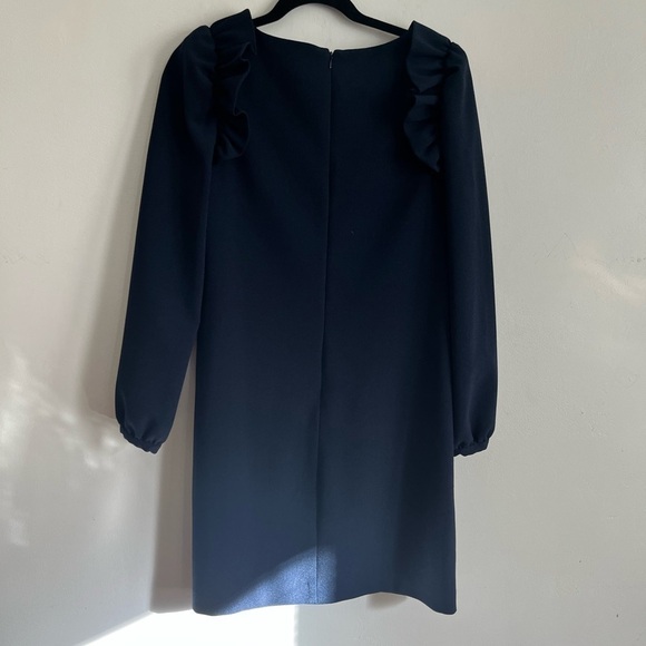 halter bridesmaid dress long Zapaka Women Navy Bloom Bridesmaid Dress Halter Neck Satin Sheath Long Wedding Guest Dress, Blue White Flower / US12